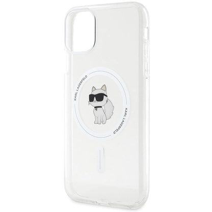 Karl Lagerfeld IML Choupette MagSafe case for iPhone 11 / Xr - transparent_5