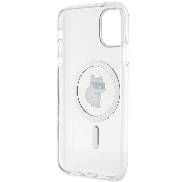 Karl Lagerfeld IML Choupette MagSafe case for iPhone 11 / Xr - transparent_6