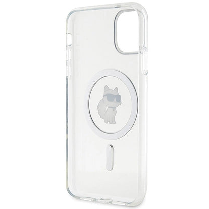 Karl Lagerfeld IML Choupette MagSafe case for iPhone 11 / Xr - transparent_6