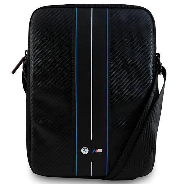 BMW Carbon &amp; Blue Stripe bag for 8&quot; tablet - black_0