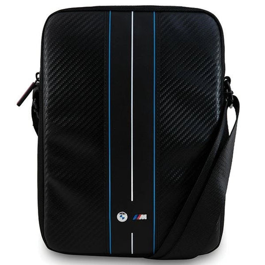 BMW Carbon &amp; Blue Stripe bag for 8&quot; tablet - black_0