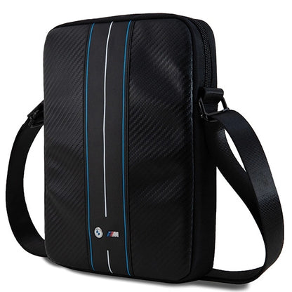 BMW Carbon &amp; Blue Stripe bag for 8&quot; tablet - black_1