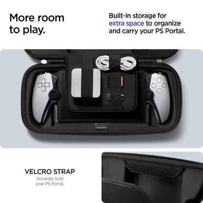 Spigen Rugged Armor Pro Case for Sony Playstation Portal - Black_14