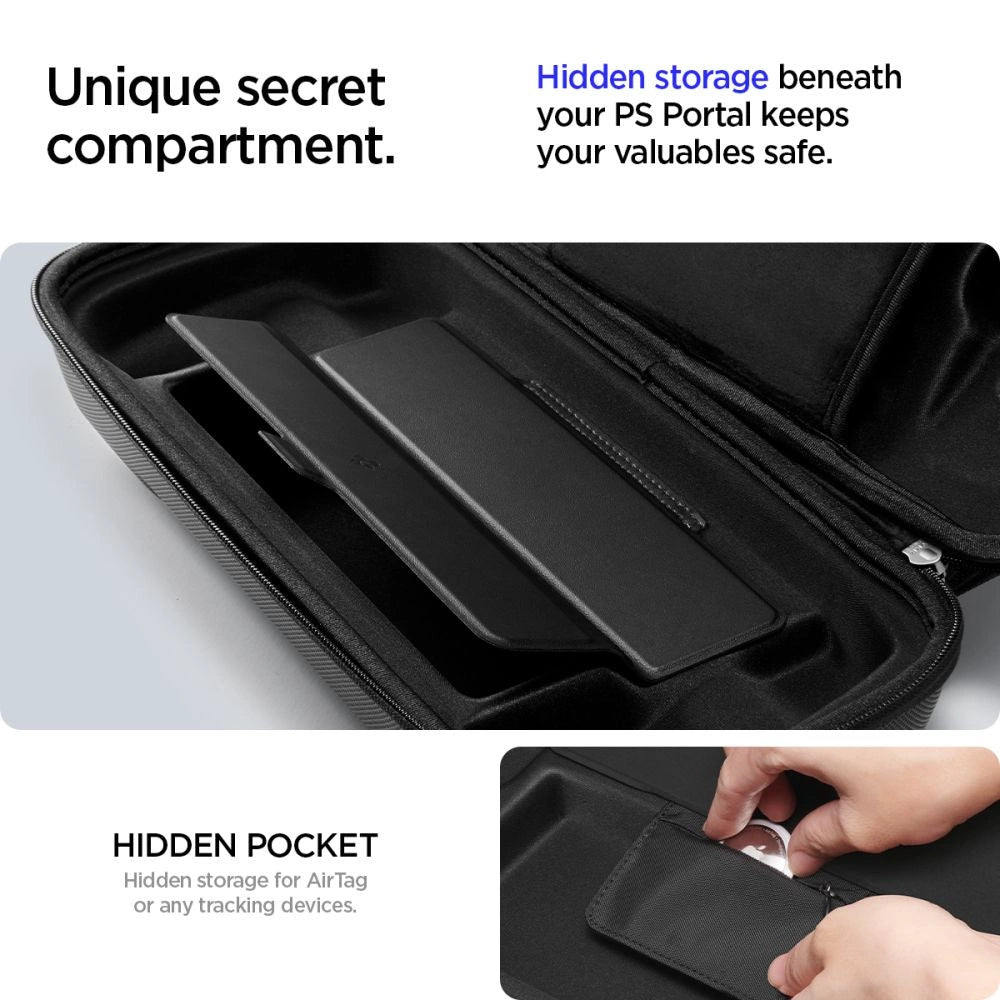Spigen Rugged Armor Pro Case for Sony Playstation Portal - Black_15