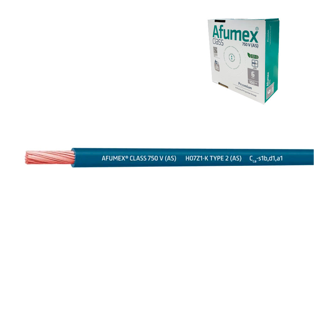 Cabo h07z1-k(as) 2,5 mmÂ² azul euro/m_0