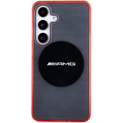 AMG Transparent Bicolor MagSafe case for Samsung Galaxy S24 - black_2