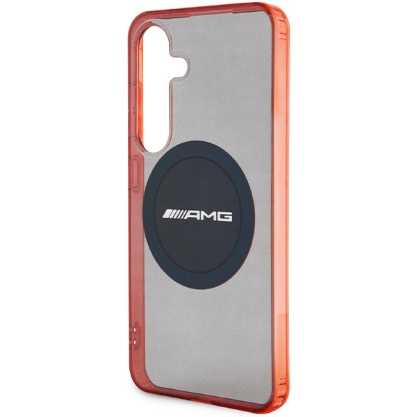 AMG Transparent Bicolor MagSafe case for Samsung Galaxy S24 - black_5