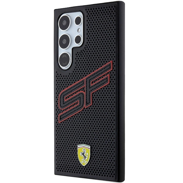 Ferrari Big SF Perforated case for Samsung Galaxy S24 Ultra - black_1