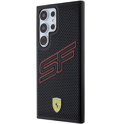 Ferrari Big SF Perforated case for Samsung Galaxy S24 Ultra - black_1