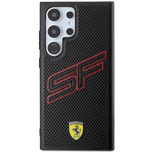 Ferrari Big SF Perforated case for Samsung Galaxy S24 Ultra - black_2
