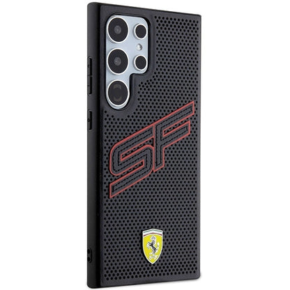 Ferrari Big SF Perforated case for Samsung Galaxy S24 Ultra - black_3