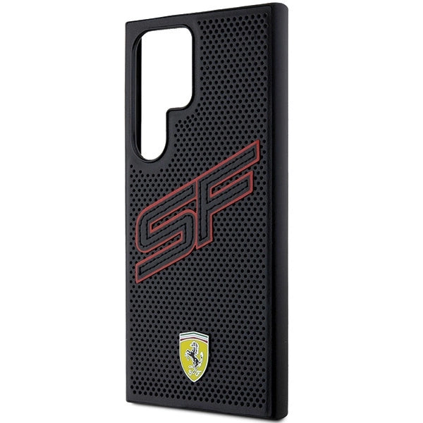 Ferrari Big SF Perforated case for Samsung Galaxy S24 Ultra - black_5