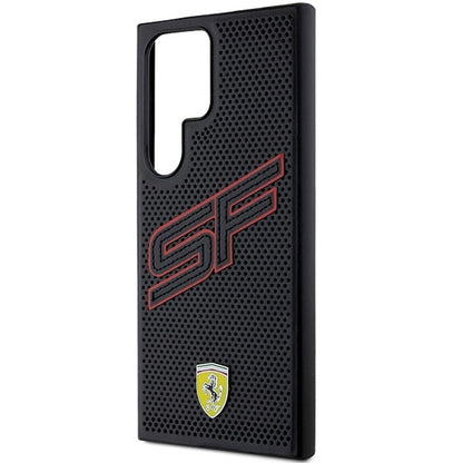 Ferrari Big SF Perforated case for Samsung Galaxy S24 Ultra - black_5