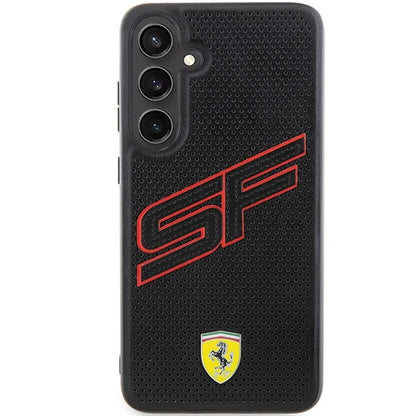 Ferrari Big SF Perforated case for Samsung Galaxy S24+ - black_2
