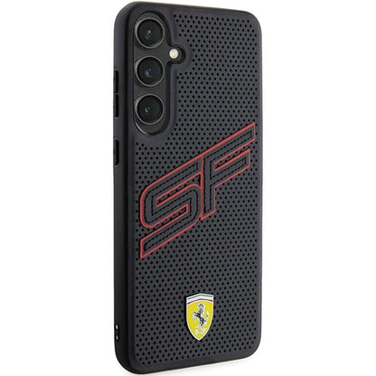 Ferrari Big SF Perforated case for Samsung Galaxy S24+ - black_3
