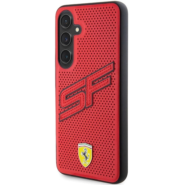 Ferrari Big SF Perforated case for Samsung Galaxy S24+ - red_1