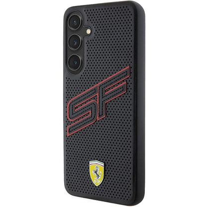 Ferrari Big SF Perforated case for Samsung Galaxy S24 - black_1
