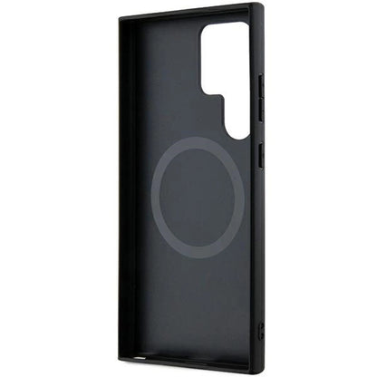 Ferrari Hot Stamp V Lines MagSafe case for Samsung Galaxy S24 Ultra - black_6