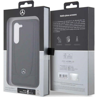 Mercedes Leather Urban case for Samsung Galaxy S23 FE - black_7