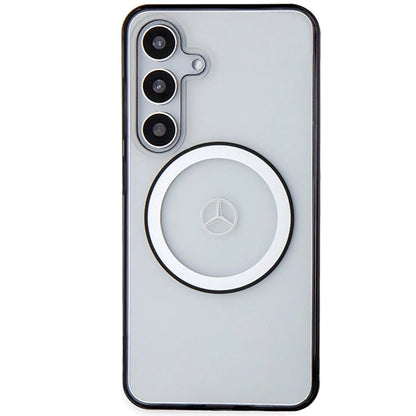 Mercedes Printed Logo MagSafe case for Samsung Galaxy S24 - transparent_2