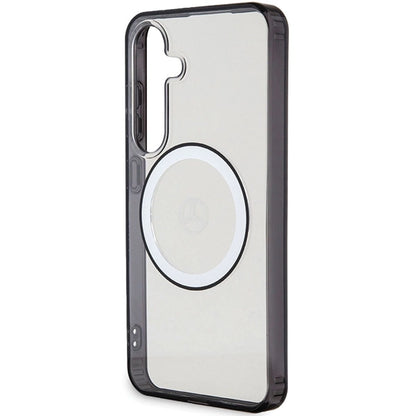 Mercedes Printed Logo MagSafe case for Samsung Galaxy S24 - transparent_5