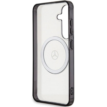 Mercedes Printed Logo MagSafe case for Samsung Galaxy S24 - transparent_6