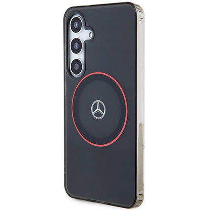 Mercedes Double Layer W Red MagSafe case for Samsung Galaxy S24 - black_1