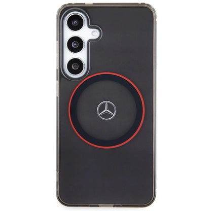 Mercedes Double Layer W Red MagSafe case for Samsung Galaxy S24 - black_2