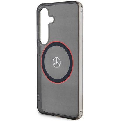 Mercedes Double Layer W Red MagSafe case for Samsung Galaxy S24 - black_5