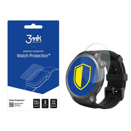 3mk Watch Protection™ hybrid glass v. FlexibleGlass Lite on Amazfit Balance_0