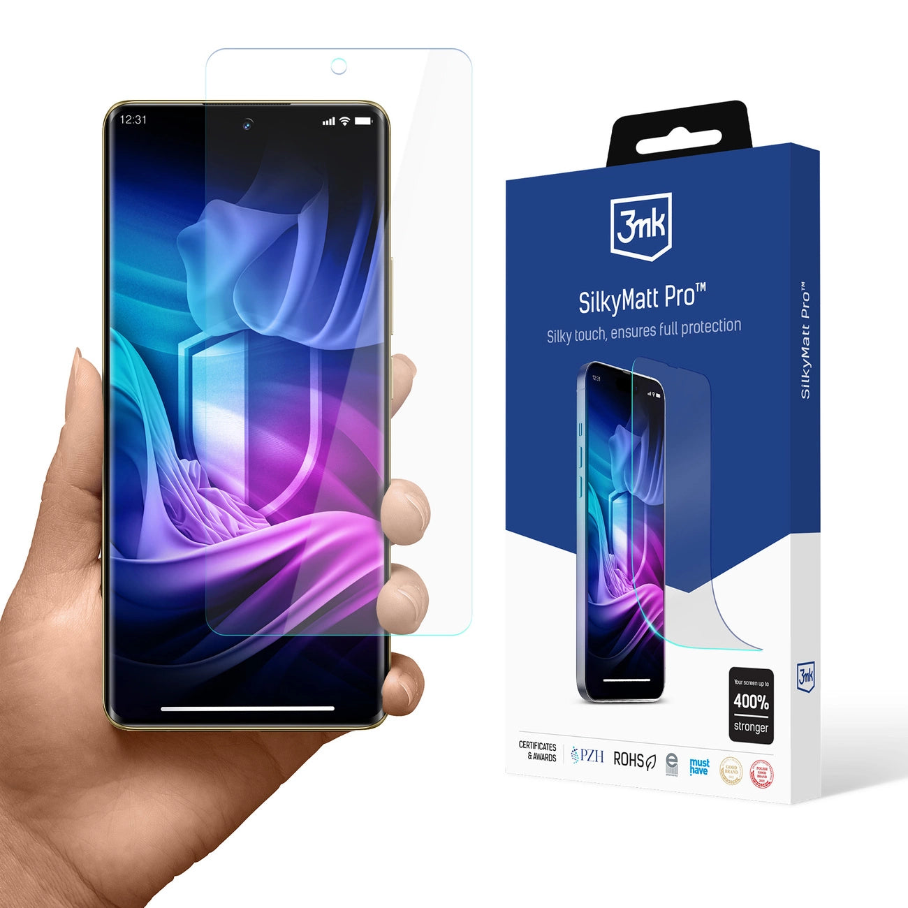 3mk Silky Matt Pro matte foil for Realme 12 Pro/12 Pro+_0