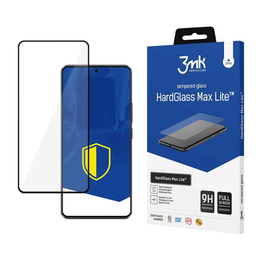 9H 3mk HardGlass Max Lite™ glass on Poco X6 5G_0