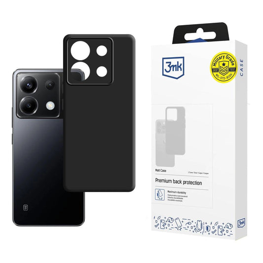 3mk Matt Case for Poco X6 5G - black_0