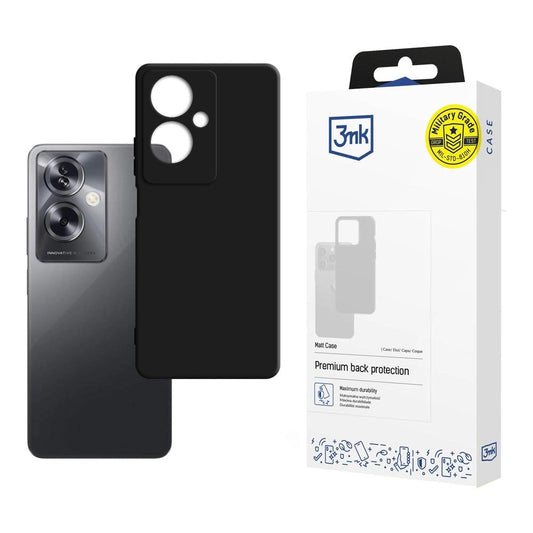 3mk Matt Case for Oppo A79 5G - black_0