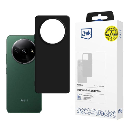 3mk Matt Case for Xiaomi Redmi A3 - black_0