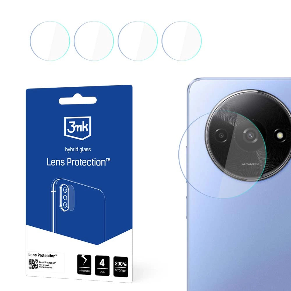 3mk Lens Protection™ hybrid camera glass for Xiaomi Redmi A3_0