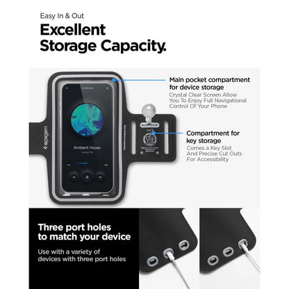 Spigen A703 sports armband 6.9&#39;&#39; - black_5