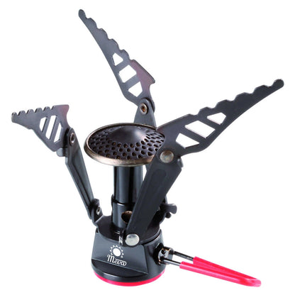 The lightest tourist stove for gas cartridges (valve or thread) SPARK 80gram 2.6kW_4