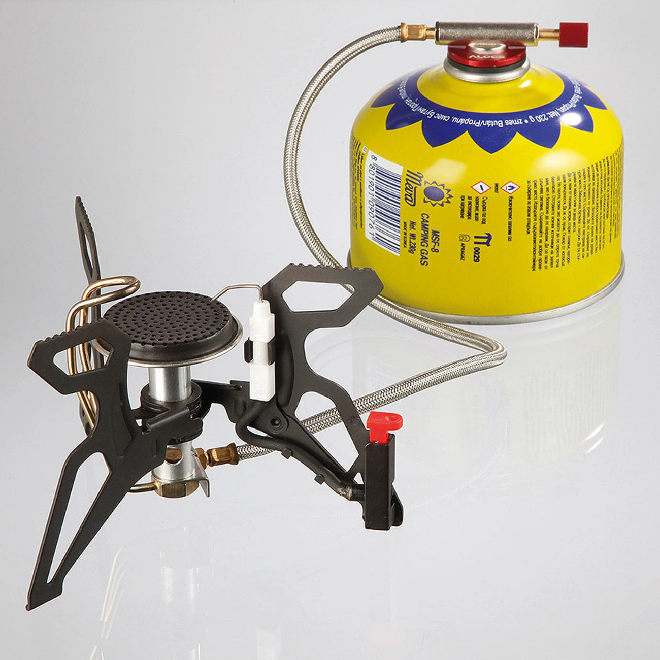 Tourist stove with gas heater and piezo igniter SPIDER PRO 3kW_1
