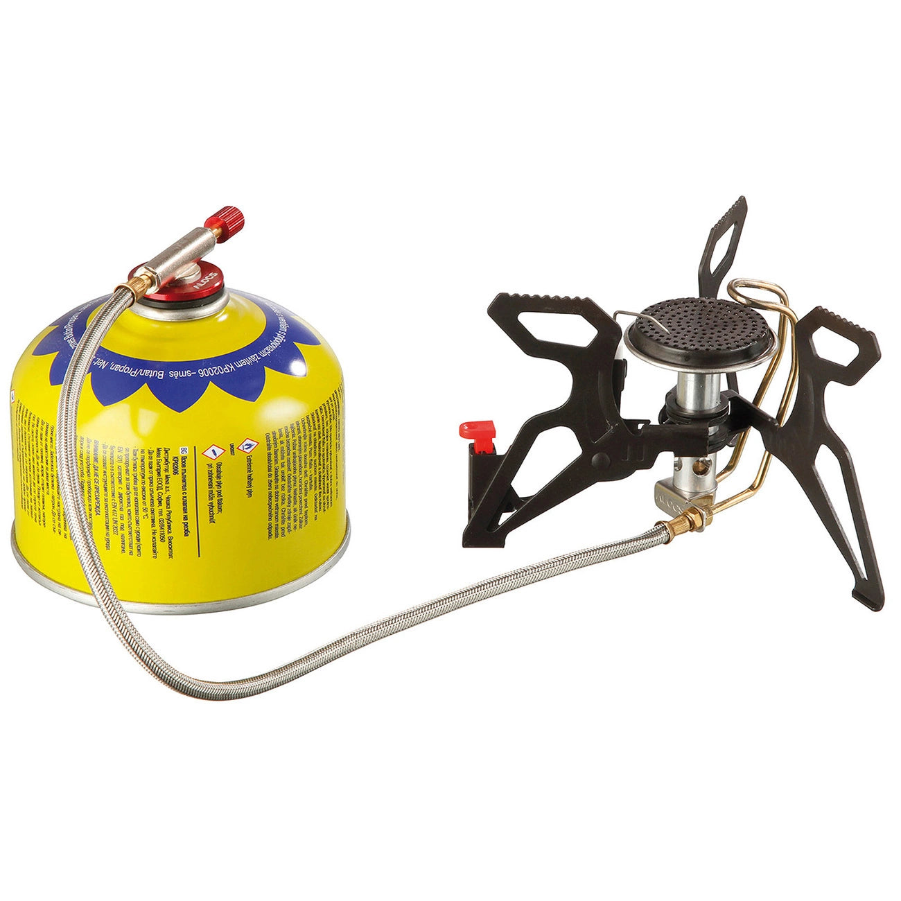 Tourist stove with gas heater and piezo igniter SPIDER PRO 3kW_4