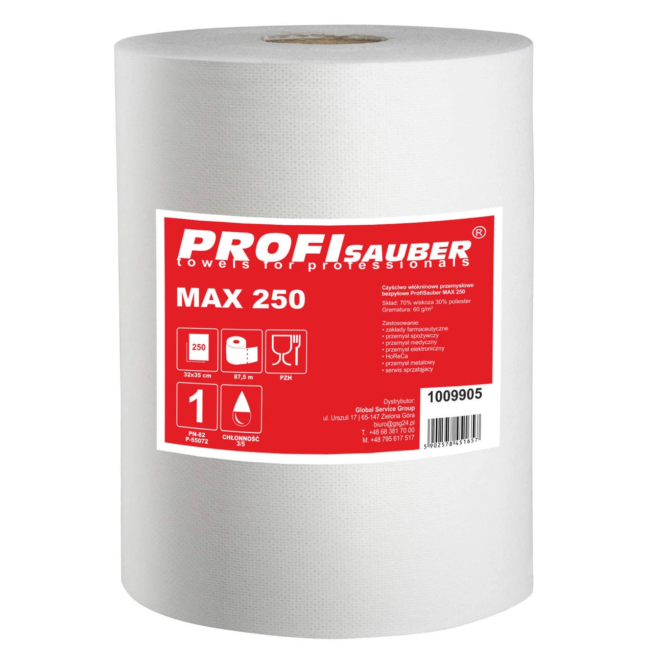 ProfiSauber MAX 250 nonwoven industrial cleaning cloth_0