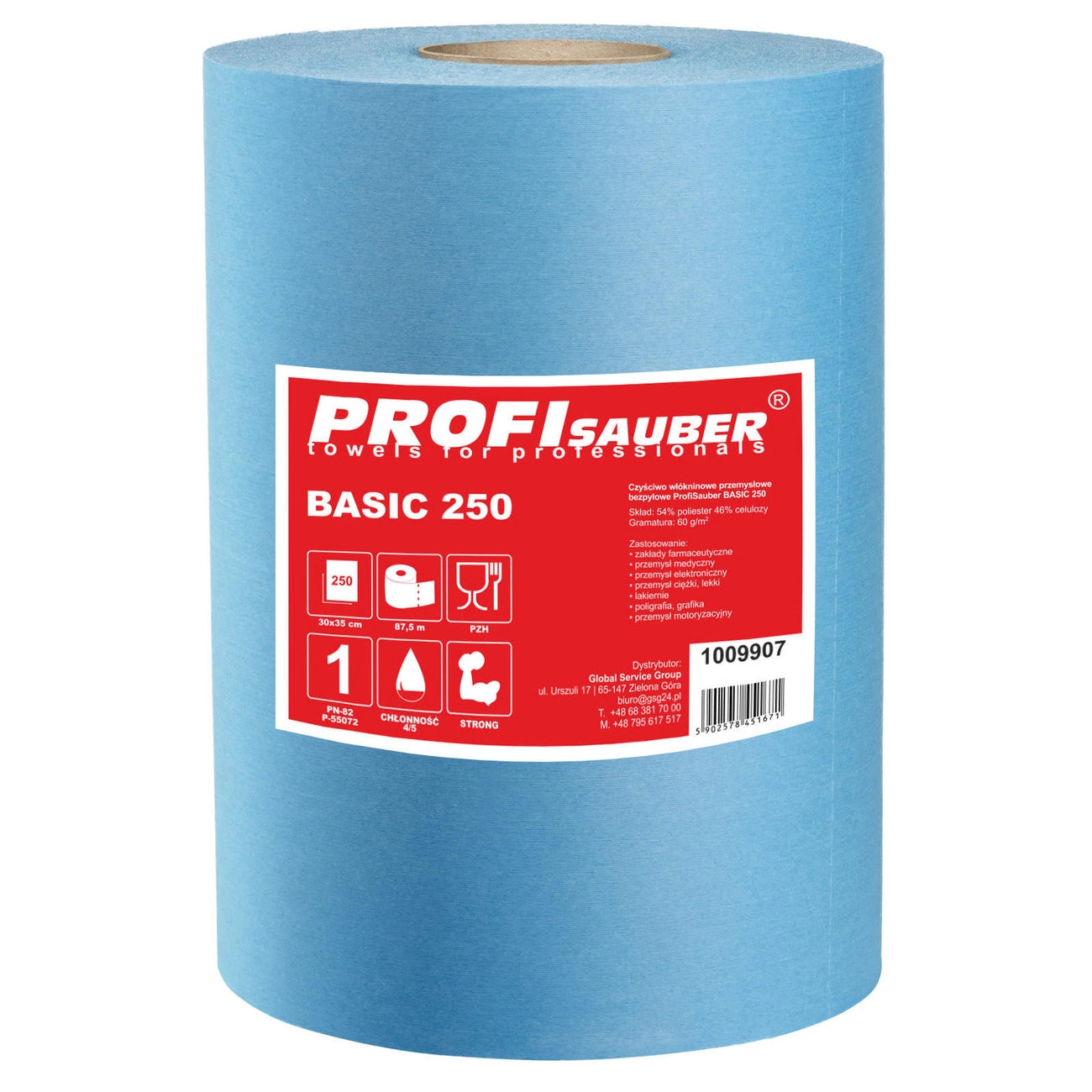 Dust-free non-woven industrial cleaning cloth ProfiSauber BASIC 250_0