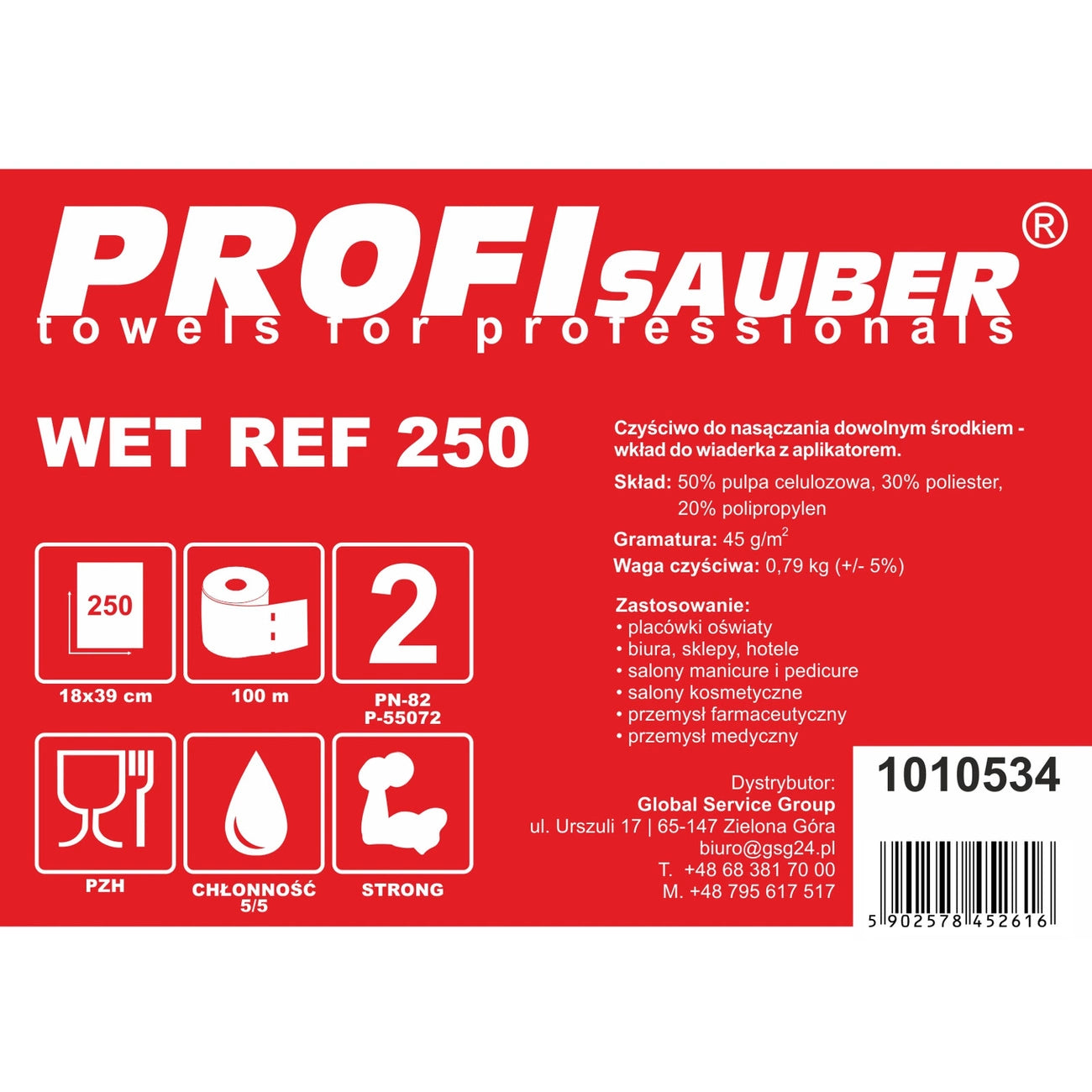 Cloths for the ProfiSauber WET REF 250 soaking bucket - INSERT_2