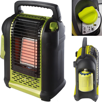 Gas tourist heater for gas cartridges OXYSTOP OLYMP 2kW_0