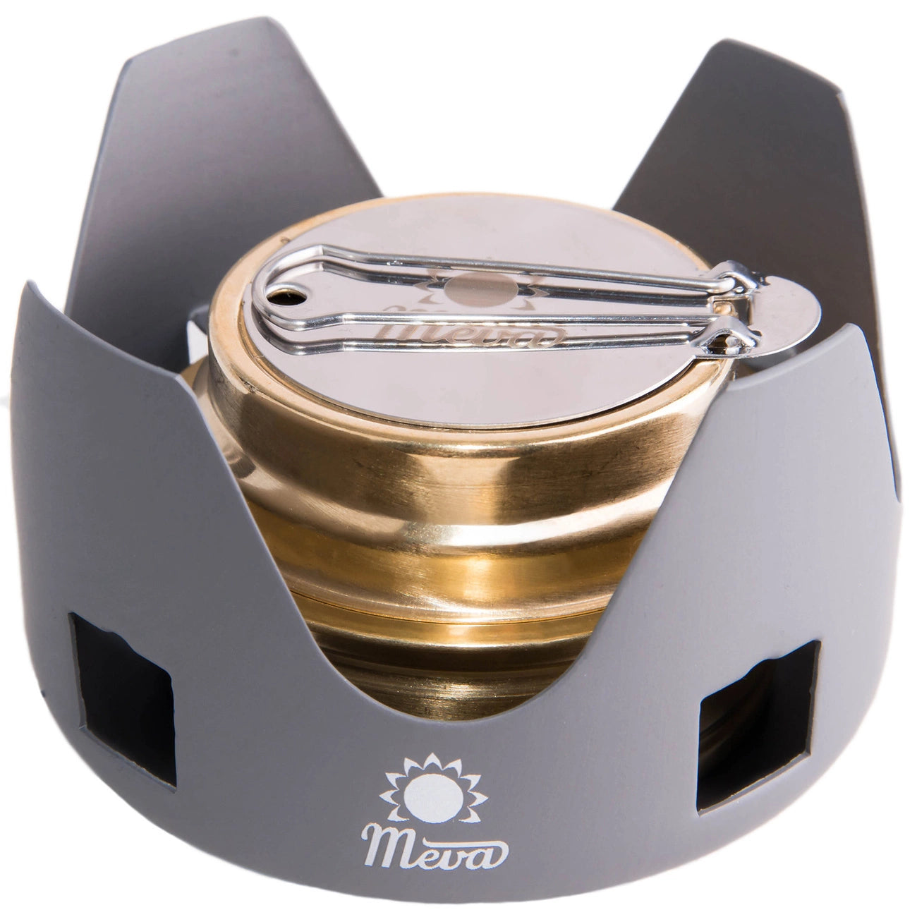 Tourist alcohol stove fueled with ethanol and alcohol MEVA_2