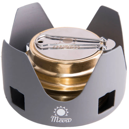 Tourist alcohol stove fueled with ethanol and alcohol MEVA_2