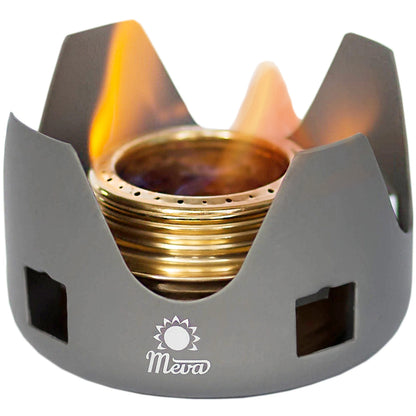 Tourist alcohol stove fueled with ethanol and alcohol MEVA_3