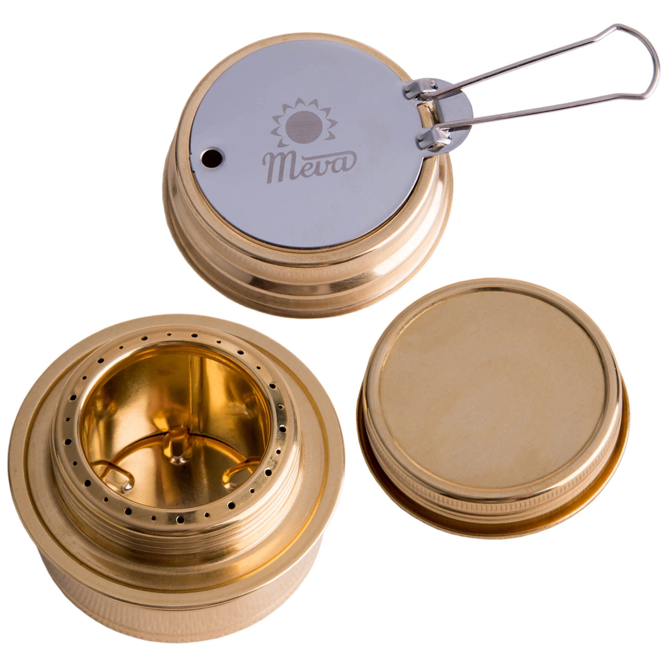 Tourist alcohol stove fueled with ethanol and alcohol MEVA_4
