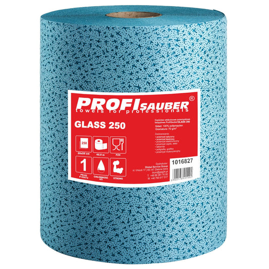 Dust-free non-woven cleaning cloth for glass optics GLASS 250_0