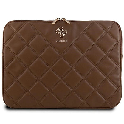 Guess Quilted 4G cover for a 14" laptop - brown_0